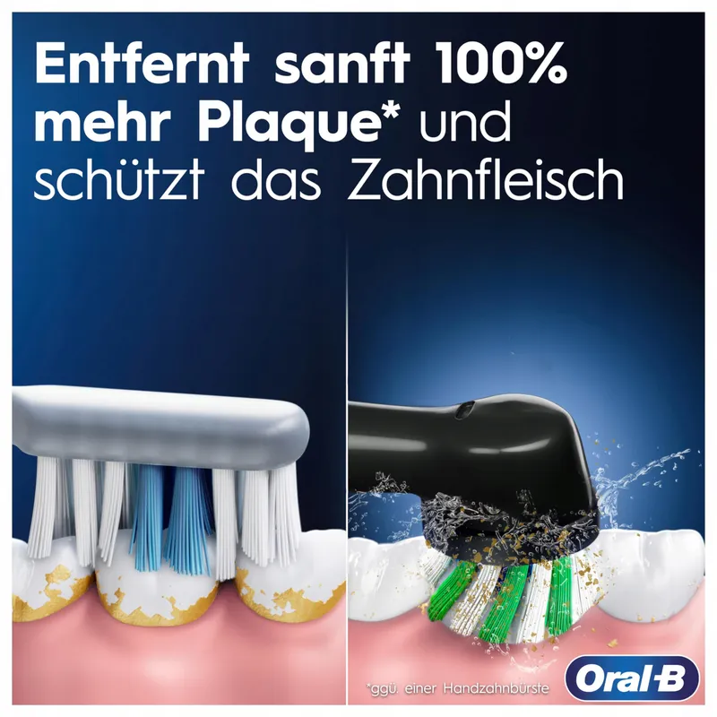 ORAL-B Pro Series 1 Plus Elektrische Tandenborstel 3 Opzetborstels Zwart — foto 4