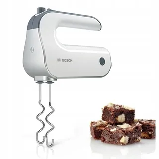 BOSCH Styline MFQ4835DE Handmixer 575W 2x2 Garde 2 Haken RVS — miniatuur 2