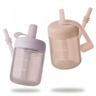 MOONKIE Siliconen Trainingsbeker Met Rietje 150ml BPA-Vrij — miniatuur 1