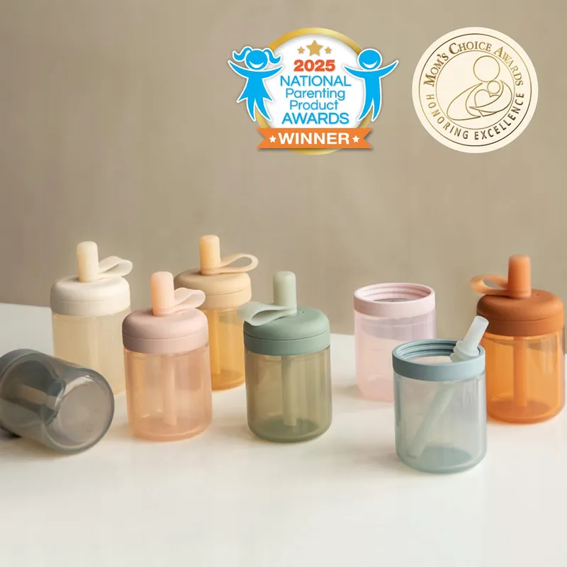 MOONKIE Siliconen Trainingsbeker Met Rietje 150ml BPA-Vrij — foto 7