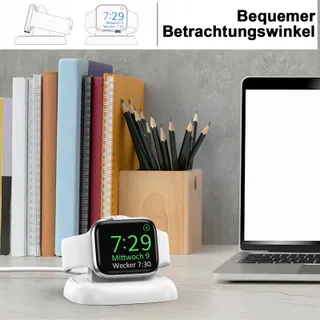 LVFAN Apple Watch Oplader USB-C Magnetisch Wit — miniatuur 7