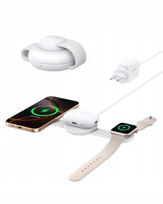 ANKER MagGo 3-in-1 Draadloos Laadstation iPhone AirPods Watch — miniatuur 1