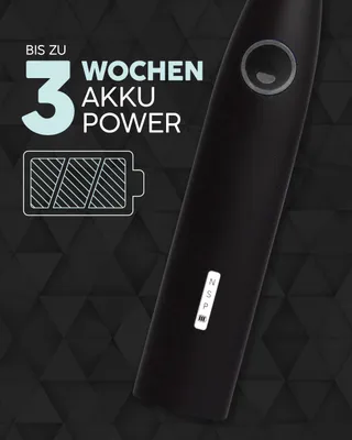 HAPPYBRUSH Eco R2 Elektrische Tandenborstel Accu 3 Opzetborstels — miniatuur 3
