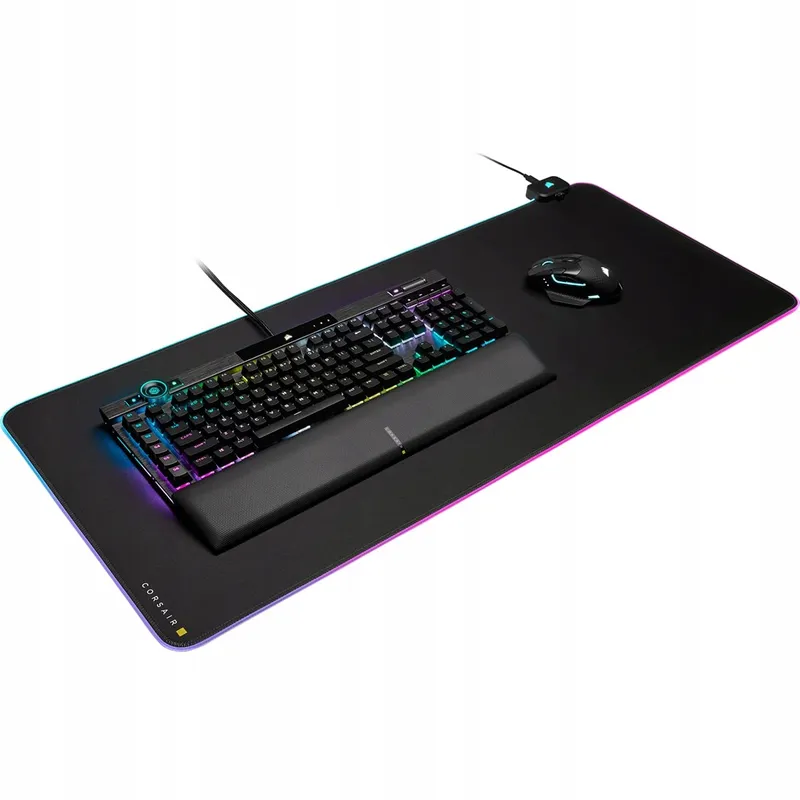CORSAIR MM700 RGB Gaming Muismat 930x400mm 2 USB-Poorten — foto 1