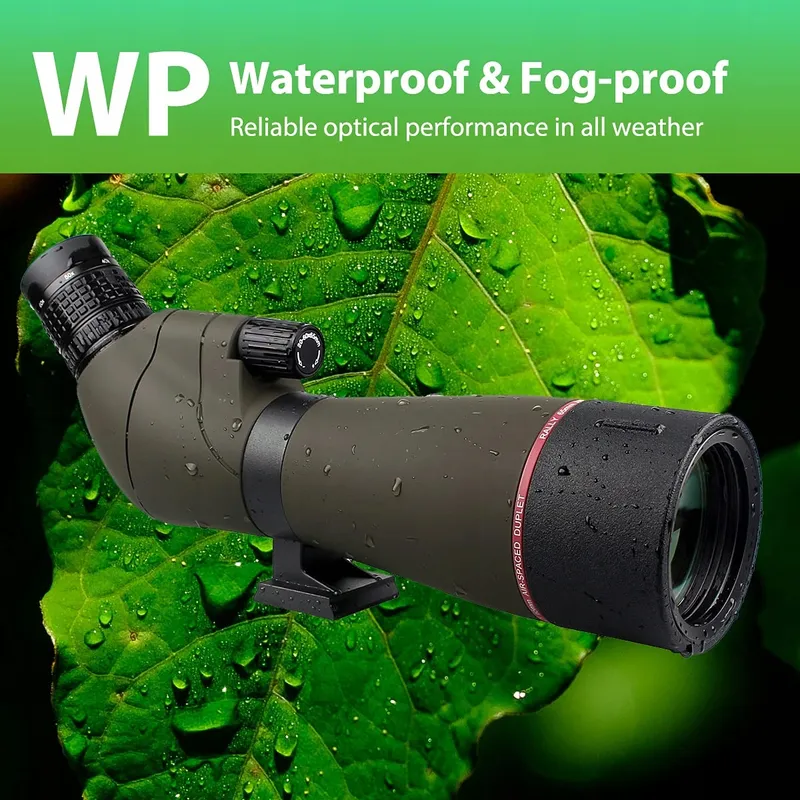 SVBONY SV13 Monoculaire Spotting Scope 20-60x80 Telefoonadapter β foto 5