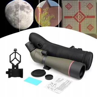 SVBONY SV13 Monoculaire Spotting Scope 20-60x80 Telefoonadapter — miniatuur 7