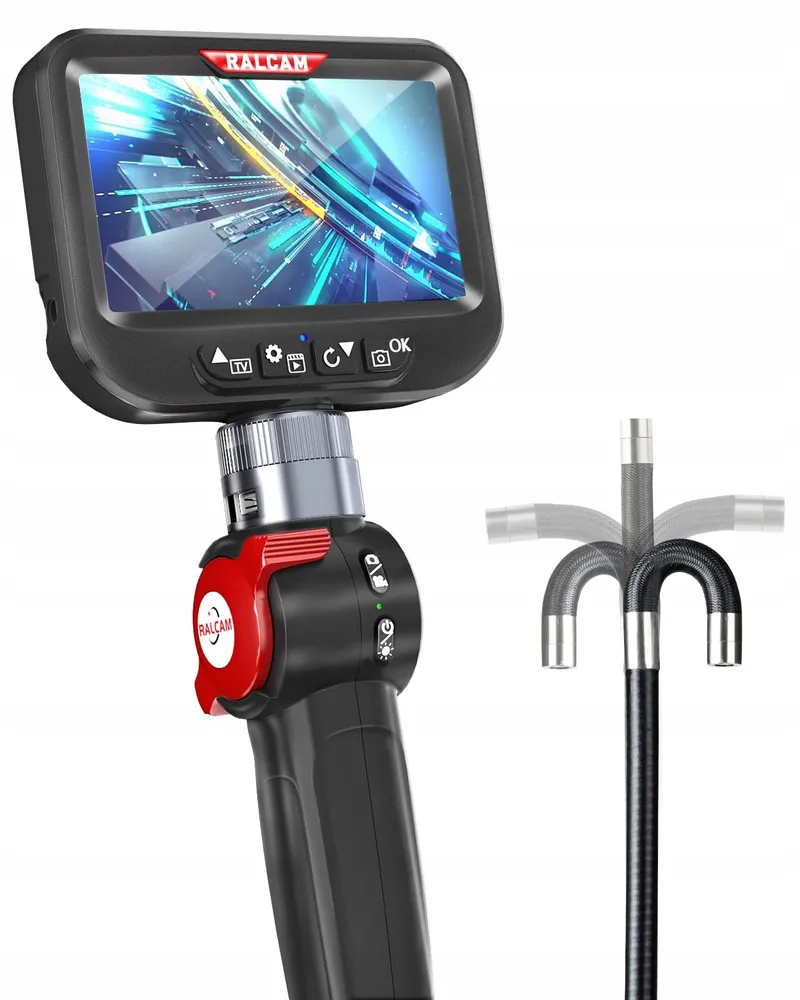 RALCAM Endoscoopcamera 8,5mm 4,3" HD 1080P LED IP67 Waterdicht — foto 1
