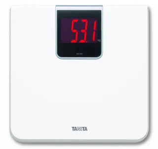 TANITA Digitale Personenweegschaal Wit LED Display — miniatuur 1