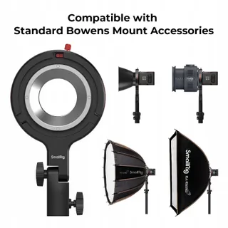 SMALLRIG Bowens Mount Softbox Adapter RC 60B COB 1,5kg — miniatuur 2