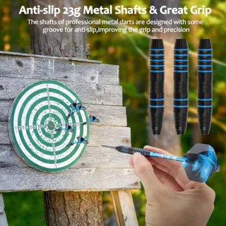 Professionele Metalen Darts 22g Set Beginners — miniatuur 2