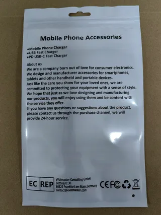 2-Pack USB C Oplader 25W voor Samsung Galaxy — miniatuur 7
