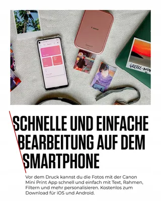 CANON Zoemini 2 Fotoprinter Roze ZINK 30 Vellen — miniatuur 4