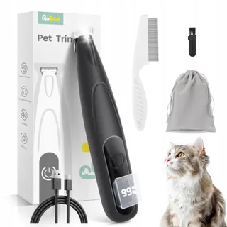PAPMINI Stille Trimmer Kat LED USB-C Draadloos — miniatuur 1