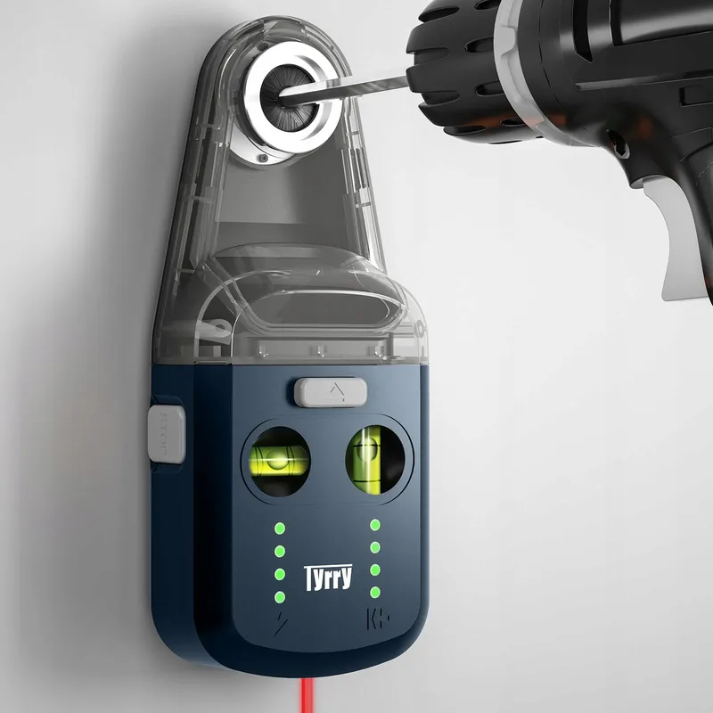 TYRRY Laserwaterpas 4-in-1 Kruislijn Stofzuiger Boren — foto 1