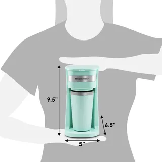 ELITE GOURMET EHC113M Filterkoffiezetapparaat 400ml Thermobeker Mint — miniatuur 3