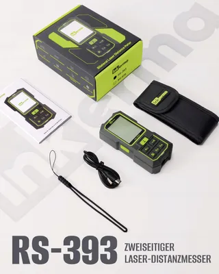 INKERMA Dubbele Laserafstandsmeter 120M Met Hoeksensor — miniatuur 7