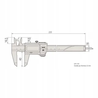 MITUTOYO 500-706-20 Digitale Schuifmaat IP67 0-150mm — miniatuur 1