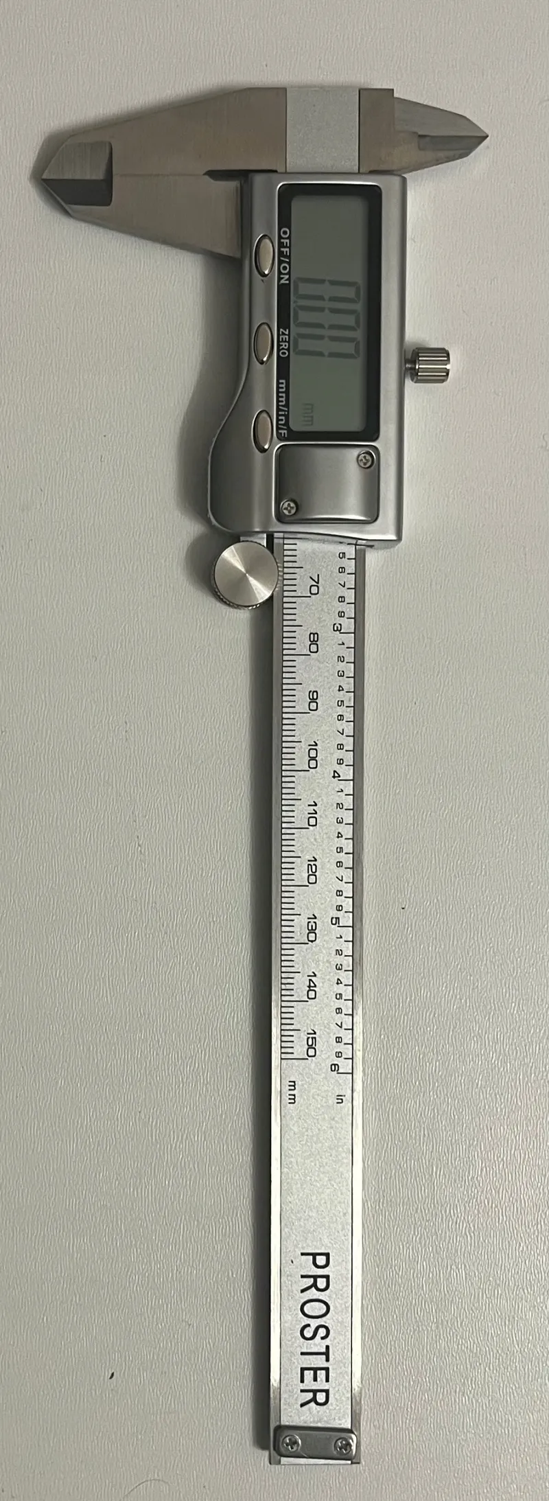 PROSTER Digitale Schuifmaat 150mm 6" RVS Elektronisch — foto 8