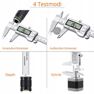 PROSTER Digitale Schuifmaat 150mm 6" RVS Elektronisch — miniatuur 3