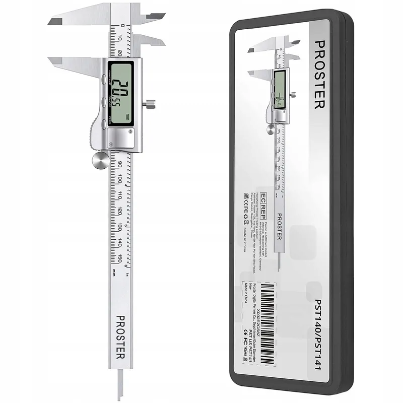 PROSTER Digitale Schuifmaat 150mm 6" RVS Elektronisch — foto 1