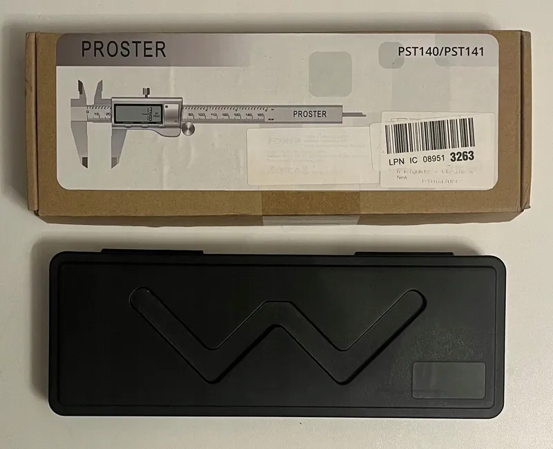 PROSTER Digitale Schuifmaat 150mm 6" RVS Elektronisch — foto 12