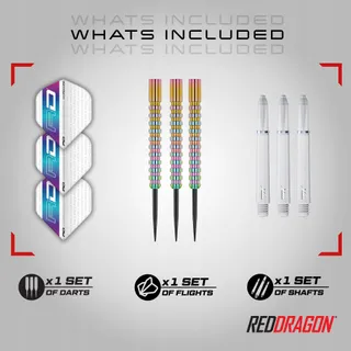 RED DRAGON Javelin Spectron Darts 20g 85% Wolfraam Professioneel Set — miniatuur 2