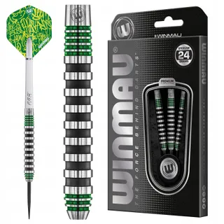 WINMAU Advance 500 Groen Dartpijlen 24g Met Flights En Shafts — miniatuur 10