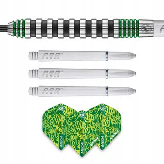 WINMAU Advance 500 Groen Dartpijlen 24g Met Flights En Shafts — miniatuur 13