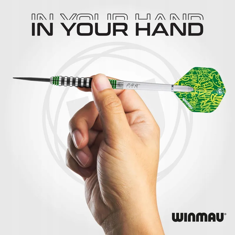WINMAU Advance 500 Groen Dartpijlen 24g Met Flights En Shafts — foto 5