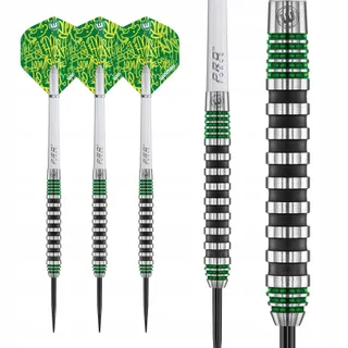 WINMAU Advance 500 Groen Dartpijlen 24g Met Flights En Shafts — miniatuur 9