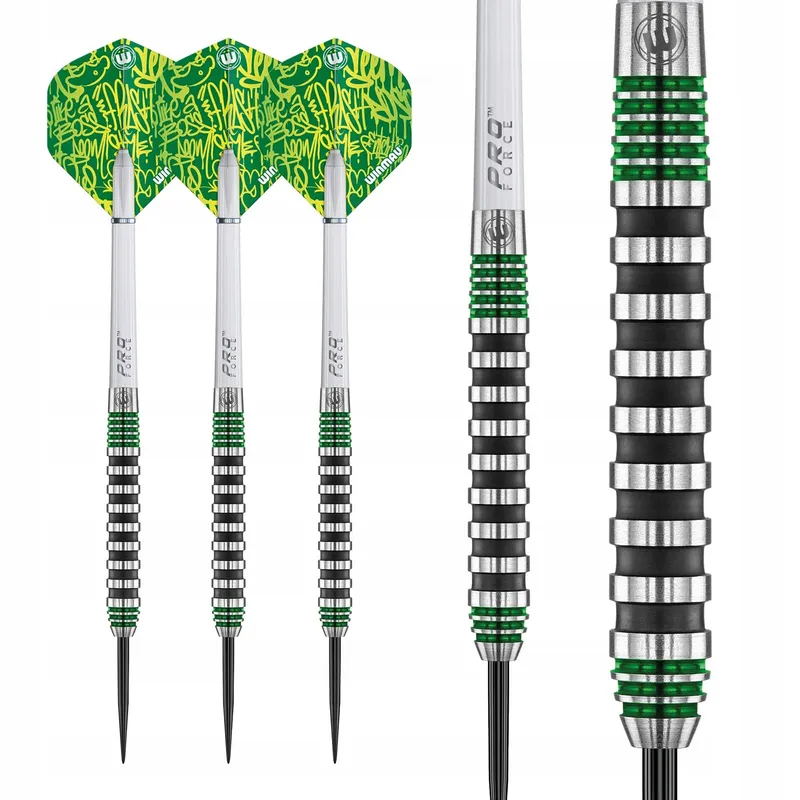 WINMAU Advance 500 Groen Dartpijlen 24g Met Flights En Shafts — foto 9