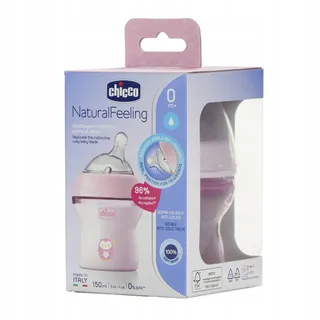 CHICCO Anti-Koliekfles 0+ Maanden 150ml Siliconen Speen — miniatuur 4