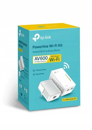 TP-LINK TL-WPA4220 Powerline WiFi Kit 600Mbit/s WiFi Clone — miniatuur 6