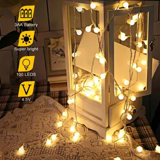Fairy Waterdichte Tuinlichtketting 100 LED — miniatuur 4