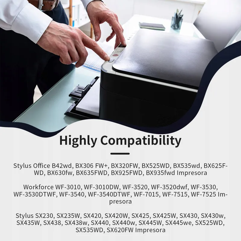 T1291 T1292 T1293 T1294 Inkt Epson WF-3520 WF-3540 SX235W SX425W — foto 3