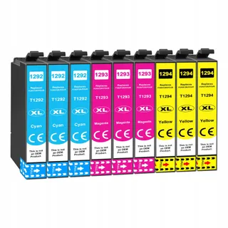 T1291 T1292 T1293 T1294 Inkt Epson WF-3520 WF-3540 SX235W SX425W — miniatuur 1