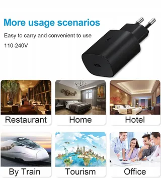 SAMNEER USB Type-C Oplader 25W Samsung Xiaomi Huawei — miniatuur 4