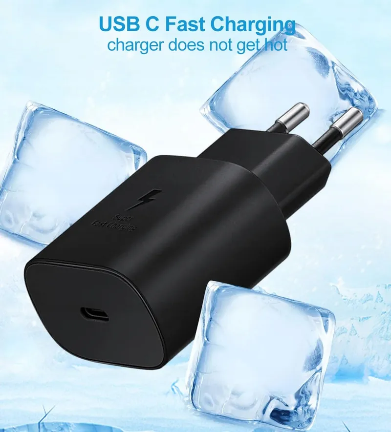 SAMNEER USB Type-C Oplader 25W Samsung Xiaomi Huawei — foto 2