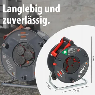 BRENNENSTUHL Garant V2 Kabelhaspel IP44 50m Buiten