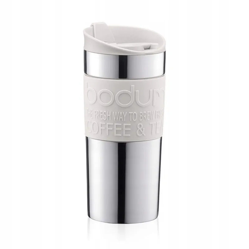 Bodum Travel Mug Thermosbeker RVS 350ml Gebroken Wit — foto 1