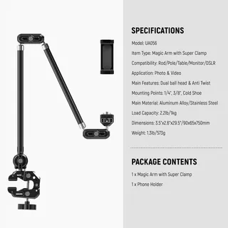 NEEWER Microfoonarmstandaard Boom Compatibel Yeti Snowball — miniatuur 11
