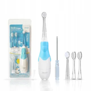SEAGO SG-513 Elektrische Tandenborstel Kinderen LED Timer IPX7 Blauw — miniatuur 9