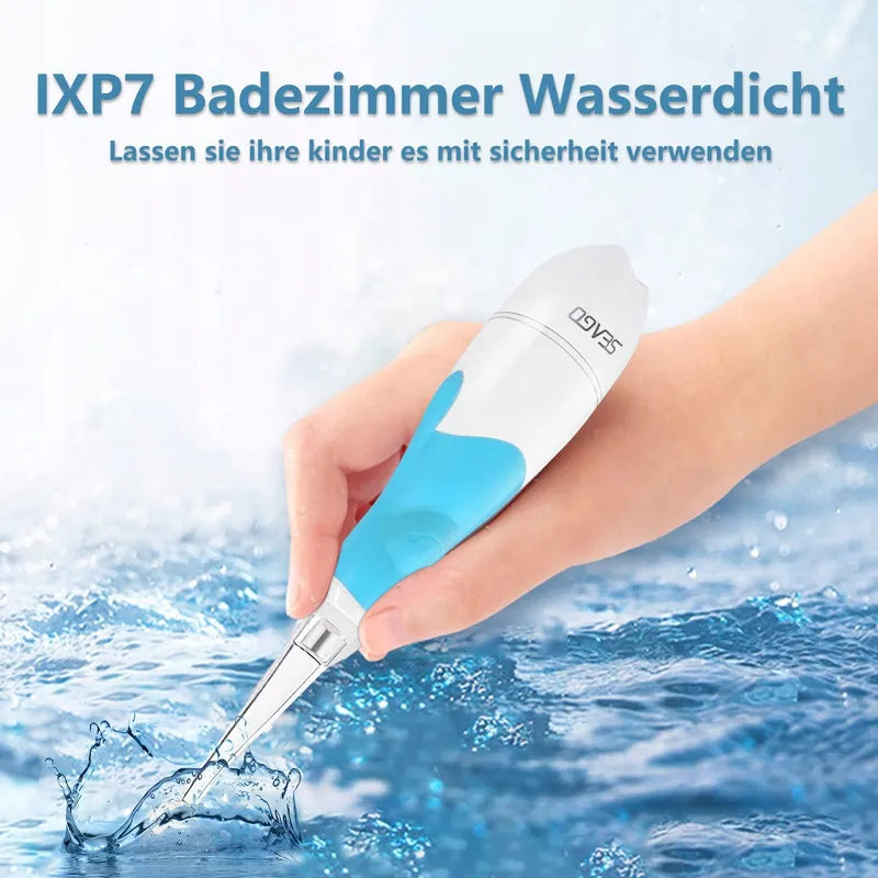 SEAGO SG-513 Elektrische Tandenborstel Kinderen LED Timer IPX7 Blauw — foto 8