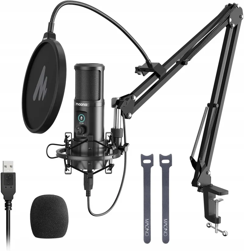 MAONO PM421 USB Microfoon PC Streaming Podcast Gaming YouTube — foto 1