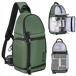 K&F CONCEPT Waterdichte Cameratas met Regenhoes — miniatuur 1