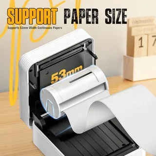 NELKO PM230 Mini Thermoprinter Bluetooth Etiketten Foto's — miniatuur 7