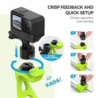 TELESIN S2 Snelmontage Houder Fiets Motor Hero Insta360 DJI — miniatuur 2