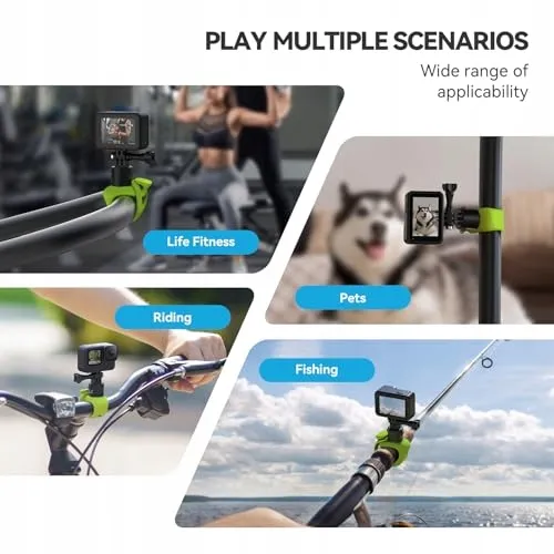 TELESIN S2 Snelmontage Houder Fiets Motor Hero Insta360 DJI — foto 6