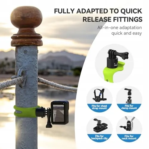 TELESIN S2 Snelmontage Houder Fiets Motor Hero Insta360 DJI — foto 3