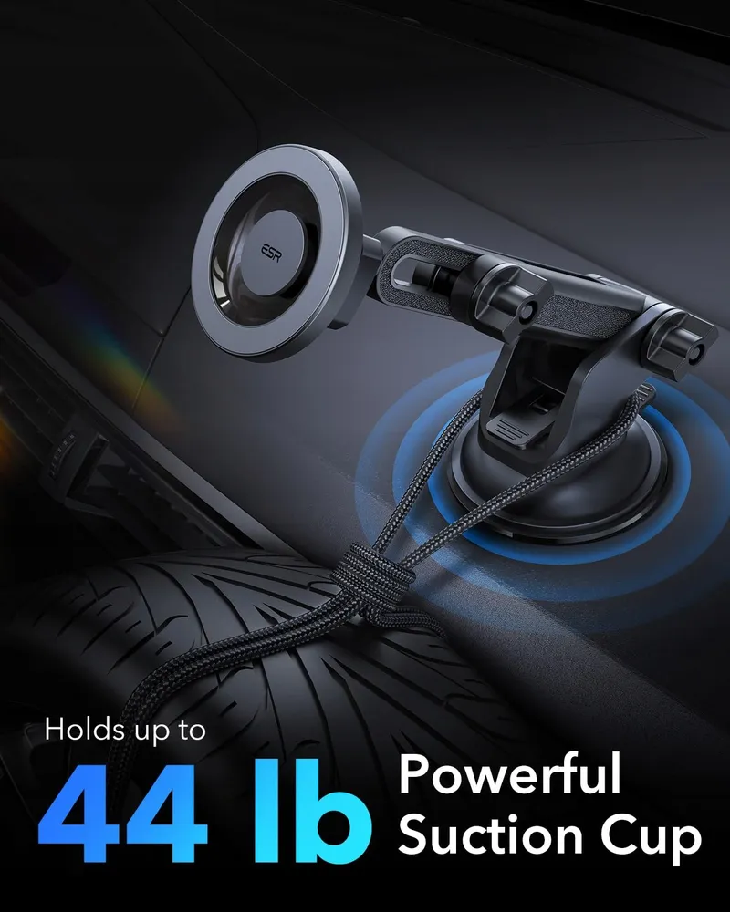 ESR MagSafe Autohouder Magnetisch iPhone Android — foto 7